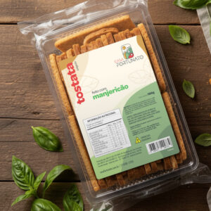 Tostata feito com Manjericão 180g